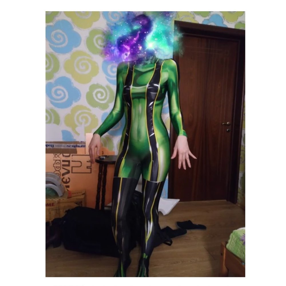 My Hero Academia Froppy Cosplay, Bodysuit only - XS